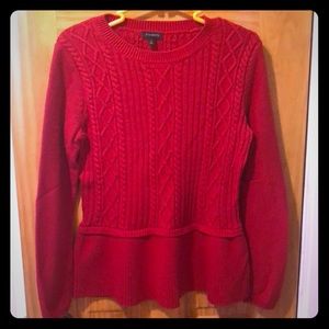 Red Talbots Sweater